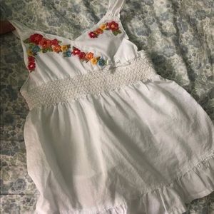 Floral Gymboree tank top